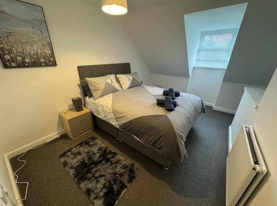 Modern Townhouse - 3 Bed 2.5 Bath 2 Private Gated Parking Villa Wellingborough Exterior foto