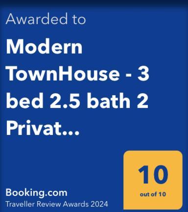 Modern Townhouse - 3 Bed 2.5 Bath 2 Private Gated Parking Villa Wellingborough Exterior foto